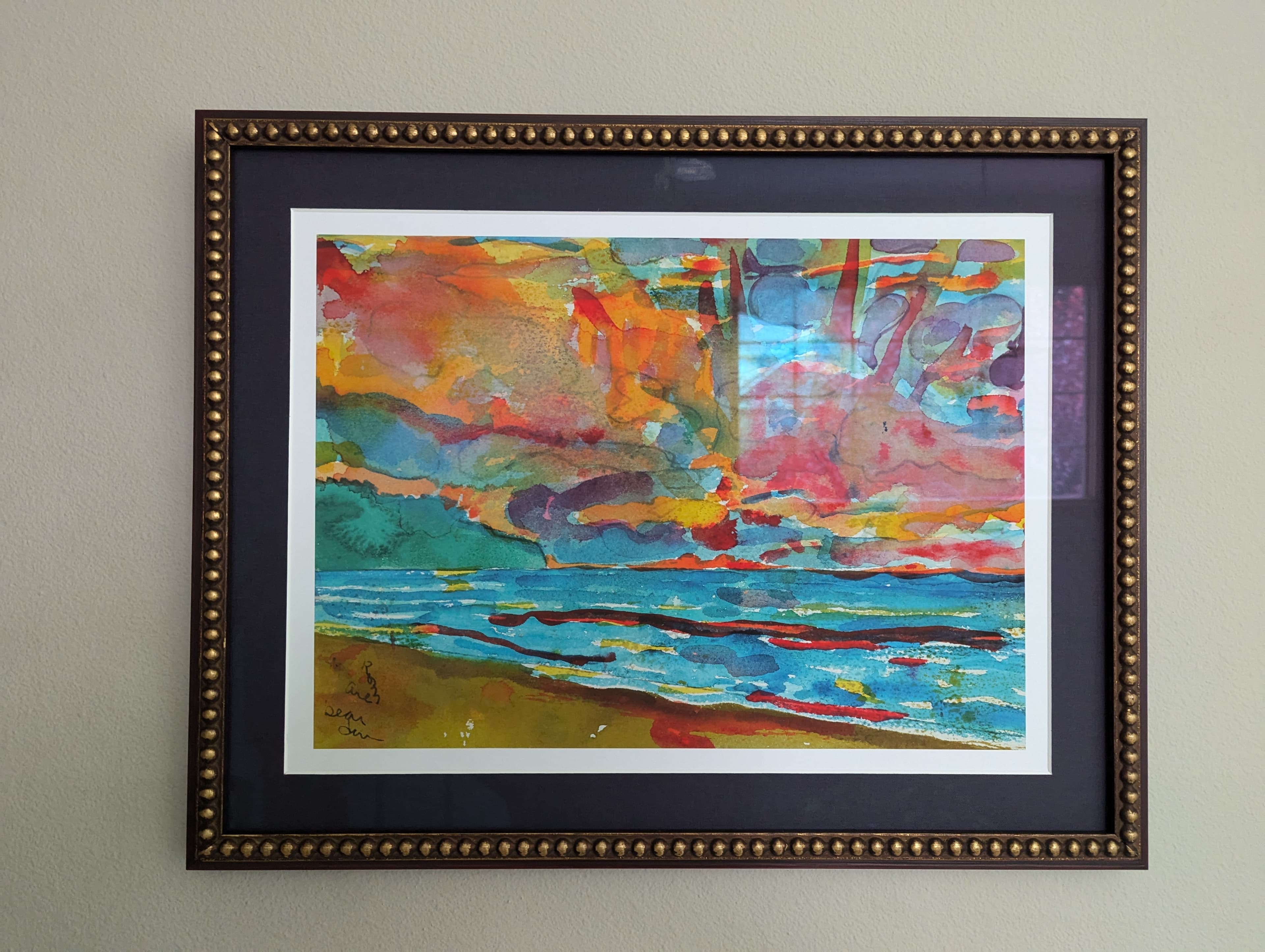 Sunset, Grande Case, 1978